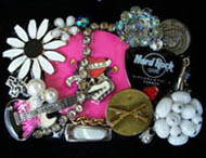 Custom made, with her collectibles